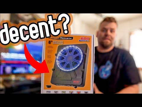 Testing the Power Acoustik 600W SUBWOOFER on a BUDGET!