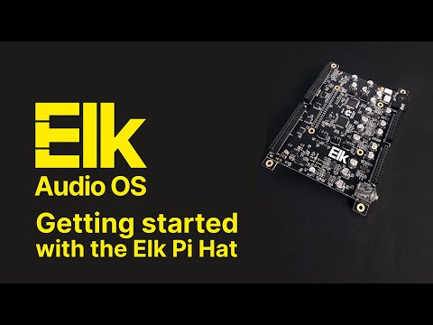 Elk Audio Blackboard plus Pi Hat audio dev kit with Pi 4 2020 Black image 9