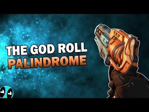My God Roll Palindrome!