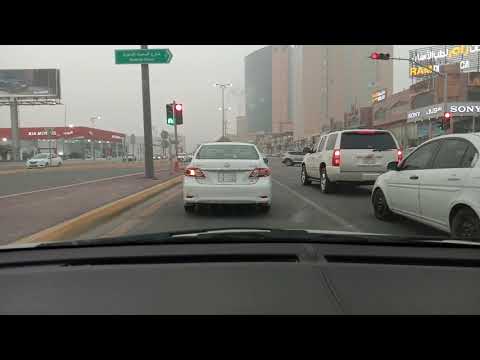 DAY 1 OF SANDSTORM  IN AL HASA EASTERN REGION KSA  #moreheatiscoming