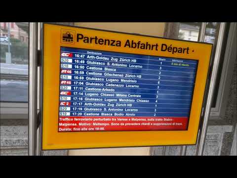 Annunci FFS/SBB-Ansagen Bellinzona