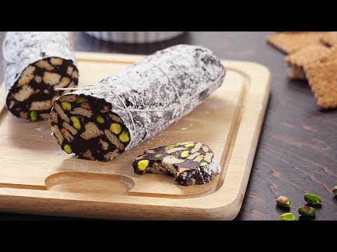 Italian Chocolate Salame Recipe | How Tasty Channel