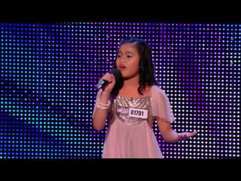 Arisxandra Libantino sings One Night Only at Britain's Got Talent 2013