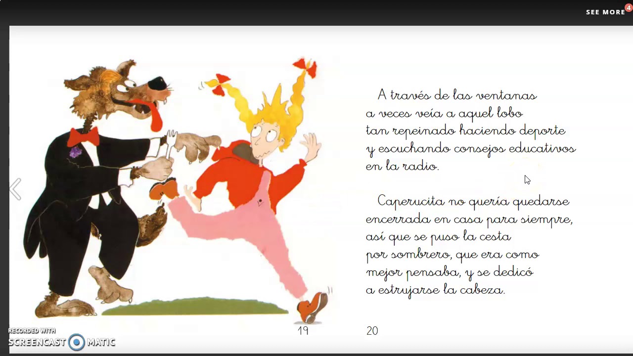 caperucita de colores