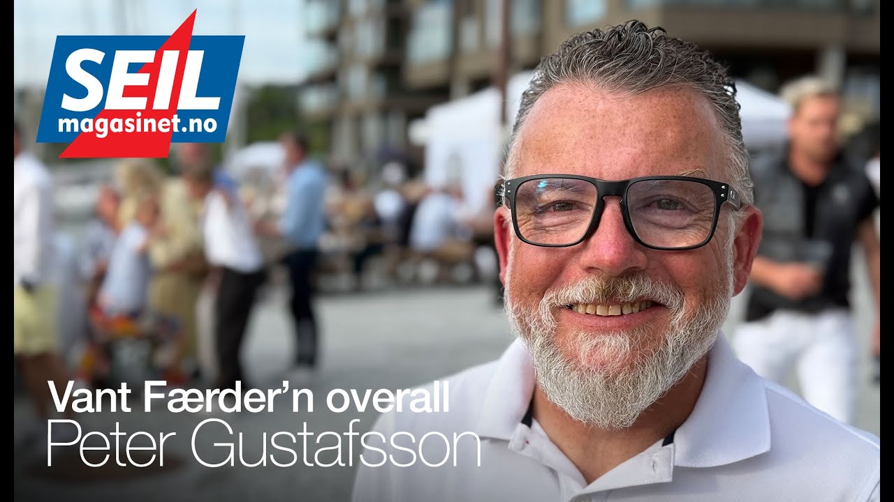 Peter Gustafsson on the Færder Race 2025