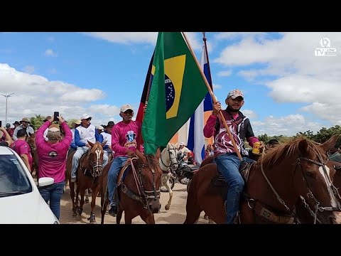 Cavalgada "Tropeiros de São Francisco" reúne multidão em São João do Rio do Peixe/PB