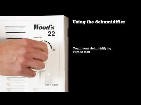 SW22F Oro sausintuvas (Wood's) video