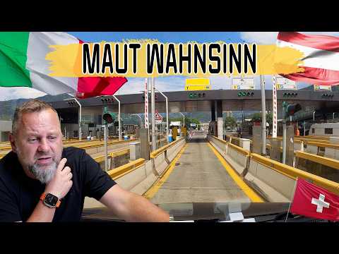 🇦🇹 🇨🇭 🇮🇹  MAUT Überblick: Wohnmobil Deutschland - Italien / Österreich + Schweiz über 3,5t)