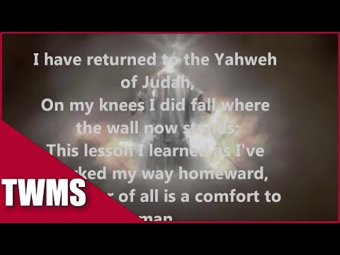 I have returned to the God of my father w/ lyrics