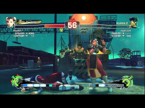 SSF4 AE: Kayla17 (Chun-Li) vs nijah328 (M. Bison)