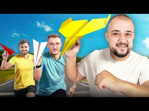 CELE MAI RAPIDE AVIOANE DE HÂRTIE (cu 50 lei buget)