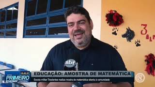 Vice-prefeito Moadil Fernando participou da 2ª Mostra de Matemática da Escola Militar Tiradentes em Confresa.