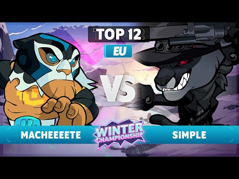 Macheeeete vs. simpLe - Top 12 - EU - Brawlhalla Winter Championship 2023