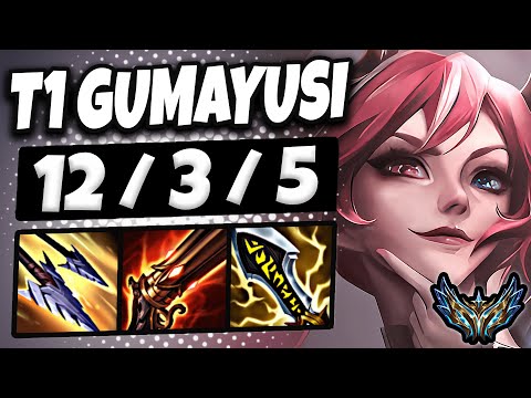 T1 Gumayusi Jinx vs Kaisa [ ADC ] Patch 25.2 Korea Challenger