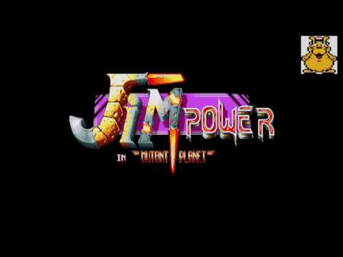 Jim Power in Mutant Planet Atari