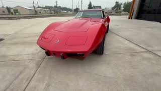 1975 Chevrolet Corvette Sport Coupe T-Tops On Walk Around