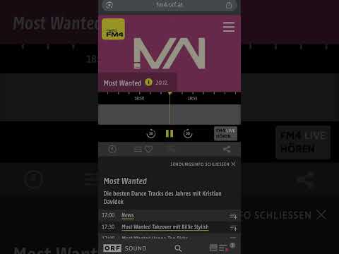 Defex feat Maniac - Zaxndi at Radio FM4 Most Wanted