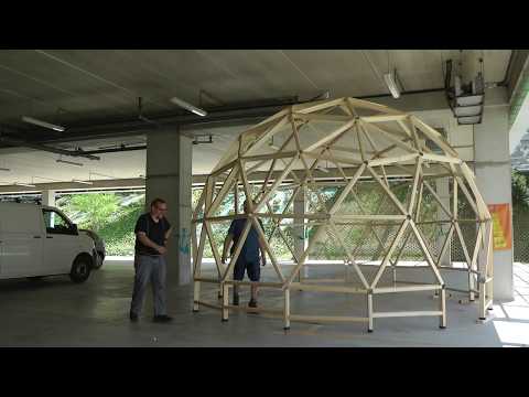 Building a Dome – Center for Contemporary Art in Huarte / Spain