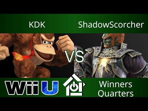 Typo House Macon 8/29/17 - KDK (DK) vs ShadowScorcher (Ganondorf) - Smash 4 Winners Quarters