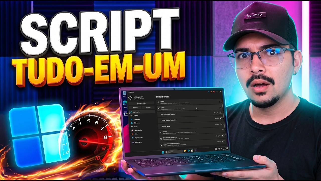 Deixei meu Windows 11 Mais Rápido que um Mac (Em poucos Minutos!)