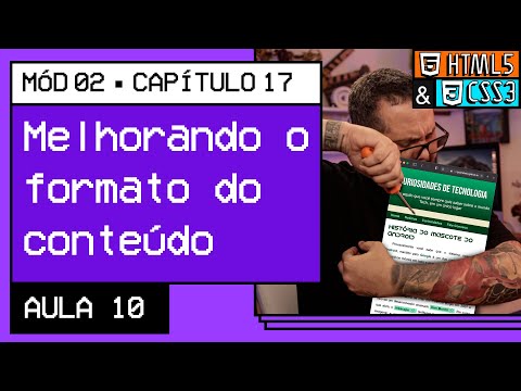 O que vamos aprender no módulo 02 Curso em Vídeo HTML5 CSS3
