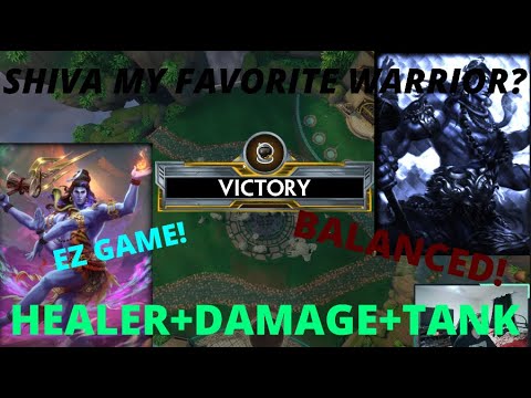 SHIVA IS MY NEW FAVORITE WARRIOR! SMITE JOUST SEASON 9