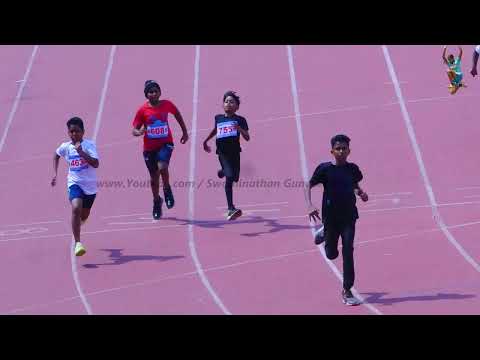 60m heat-4 Boys U12 years || 1st State Level Kids Athletics meet-2023