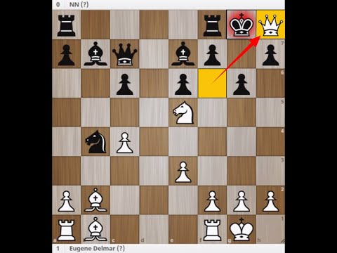 Delmar vs NN 1898 | Best Checkmating Combination - 17 | Chess Game