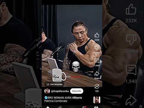 🥶 BRO WOMAN AURA #shorts Patricia combinato