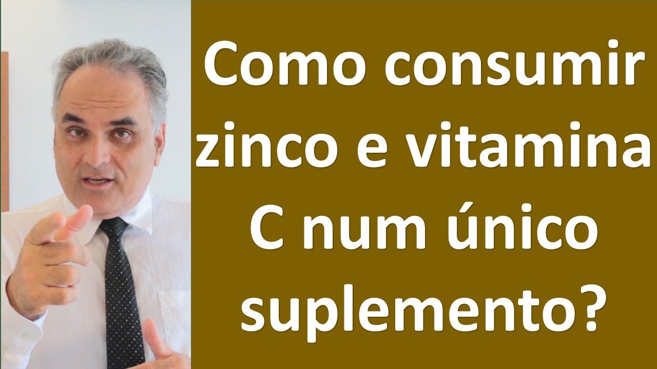 Como consumir zinco e vitamina C num único suplemento! | Dr. Marco Menelau