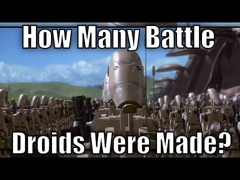 How Big was the Separatist Droid Army?