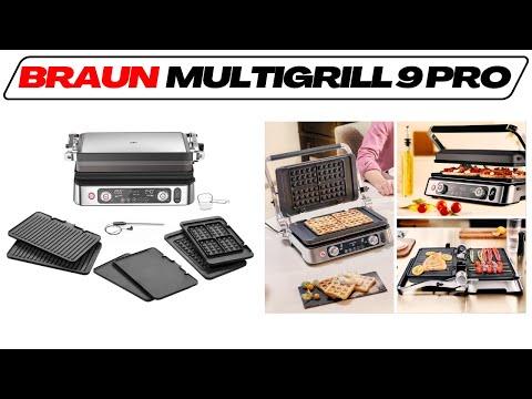 Braun MultiGrill 9 Pro electric grill in a 2026 test comparison 🥇 Best contact grill