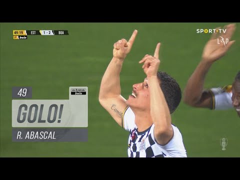 Goal | Golo R. Abascal: Estoril Praia 1-(2) Boavista (Liga 21/22 #24)