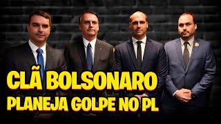 Clã Bolsonaro PREPARA GOLPE para tomar PL de Valdemar Costa Neto