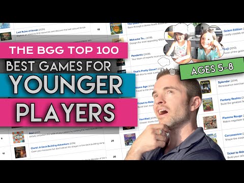 These are the Only Games in the BGG Top 100 Suitable for Kids 5-8