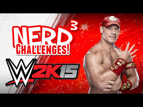 Nerd³ Challenges! I Can't See You! - WWE 2K15