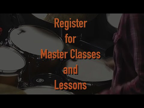 Register for Live Master Classes & Lessons with Dafnis Prieto