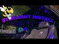 INSTALLING STARLIGHT HEADLINER IN MY DODGE CHALLENGER SCAT PACK DIY TUTORIAL