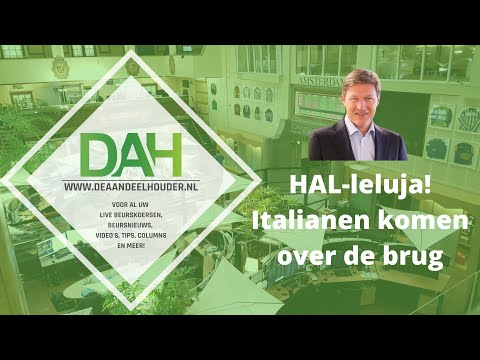 HAL-leluja! Italianen komen over de brug | Nico over HAL Trust