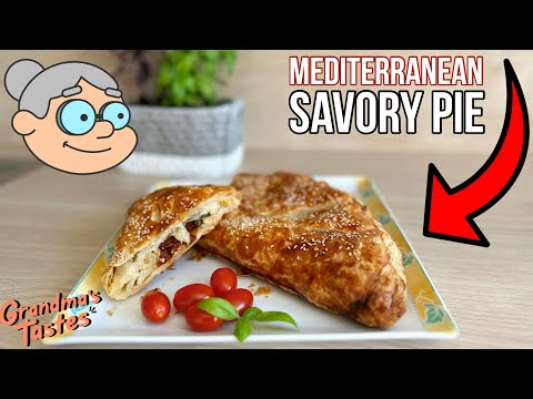 MEDITERRANEAN SAVORY PIE RECIPE | GRANDMA’S TASTES