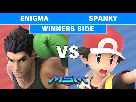 MSM 185 Enigma (Little Mac) vs MTL | Spanky (Pokemon Trainer) Winners Pools - Smash Ultimate