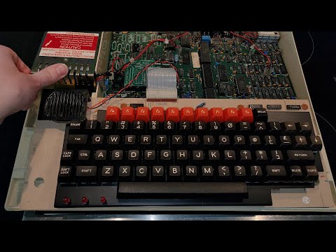 BBC Micro - Power supply upgrade with brand new Meanwell PSU