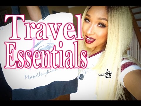 Travel Essentials Non Makeup Edition