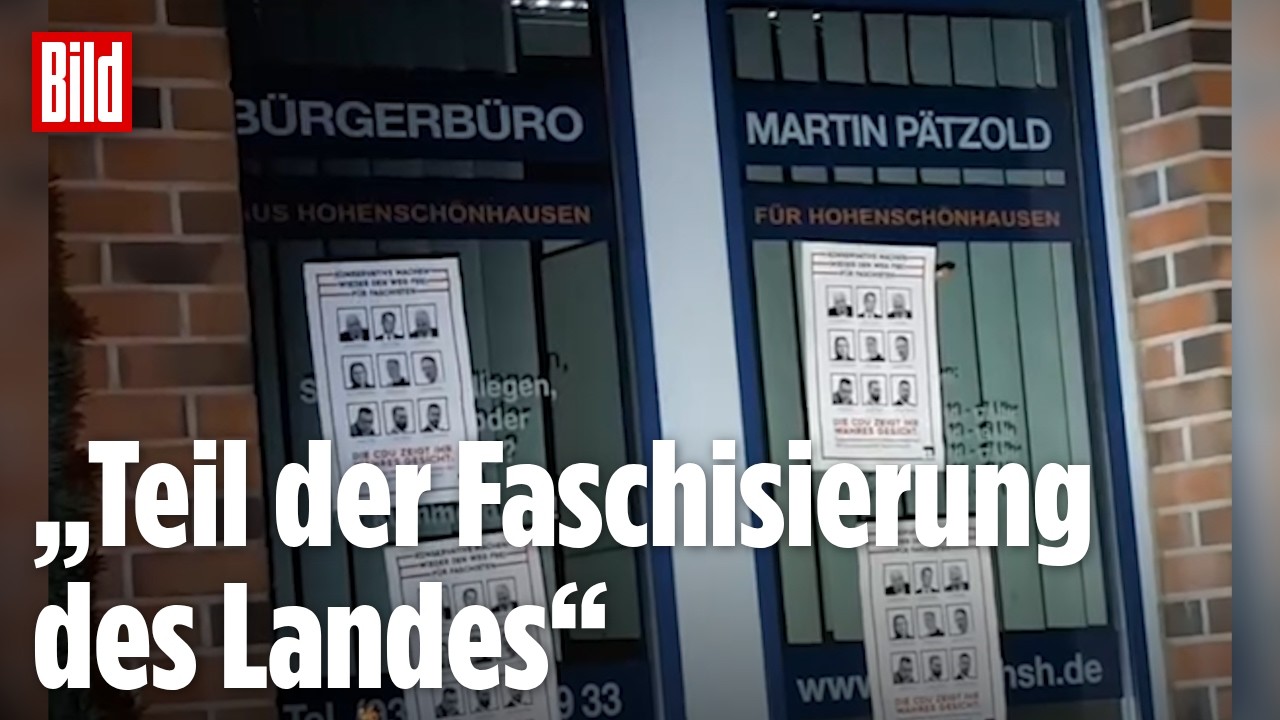 Attacke auf die CDU: Linke Aktivisten mit scharfen Vorwürfen nach Wahl von AfD-Landtagspräsident