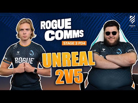 THE UNREAL 2v5 CLUTCH | Rogue R6 Voicecomms EUL Stage 3 PD 4