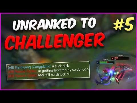 ScrubNoob Unranked to Challenger #5 | L9 Tobias