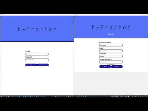 Eproctor live demo preview image