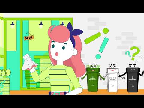 Disponer los residuos es muy fácil con ayuda de Estraeco, Blanca, Verde y negro