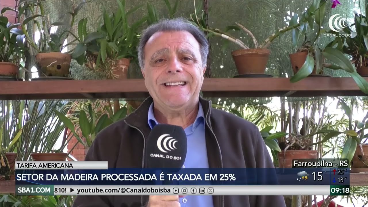 Setor da madeira processada é taxada pelo governo americano em 25%