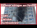 ❌️Ein TOTER und über 50 VERLETZTE bei Hochhausbrand in Leipzig‼️MASSIVE RAUCHWOLKE🚨Großeinsatz🚒